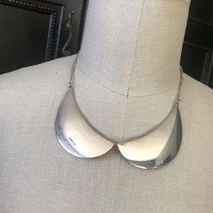 Silver Collar Necklace
